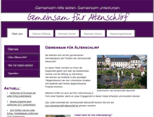 Tablet Screenshot of gemeinsam-fuer-altenschlirf.de